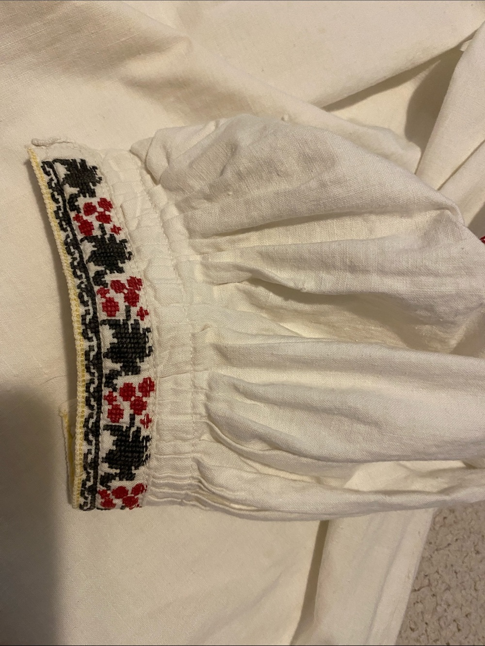 Ukrainian Vyshyvanka Vintage Dress Woman Clothing Ukraine Old Clothes Rare - Picture 10 of 16